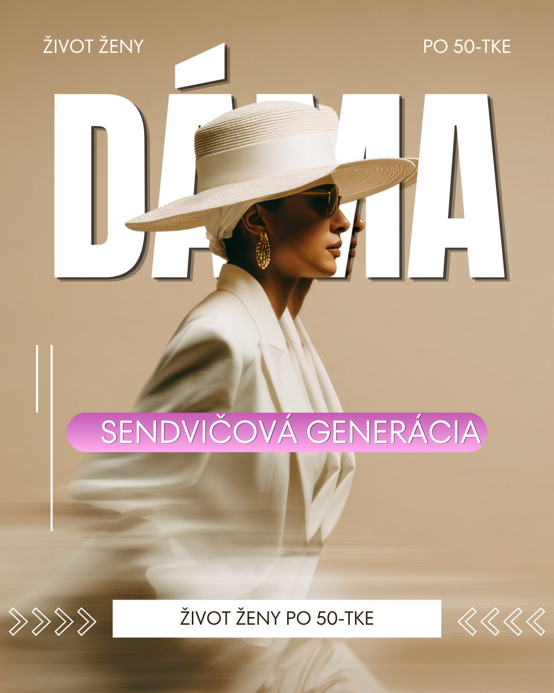 Obálka e-booku Život ženy po 50 – Dáma, sendvičová generácia